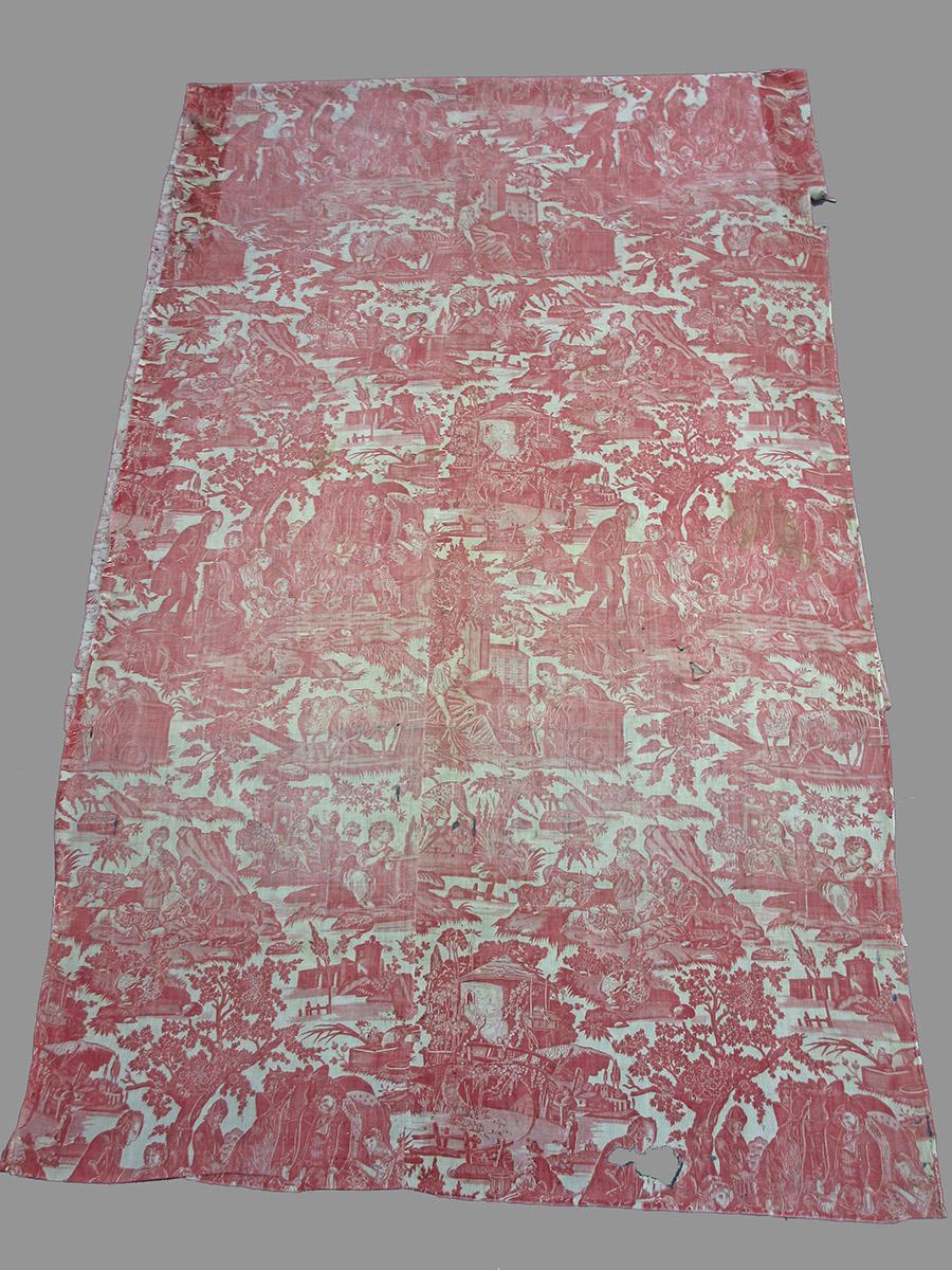 1966.0146 A Textile, printed obverse