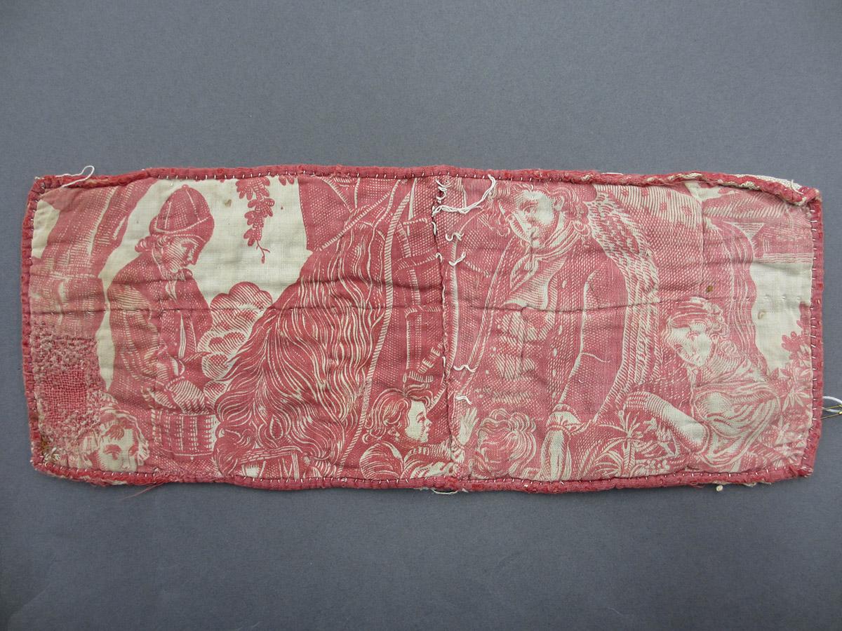 1966.0146 B Textile, printed obverse