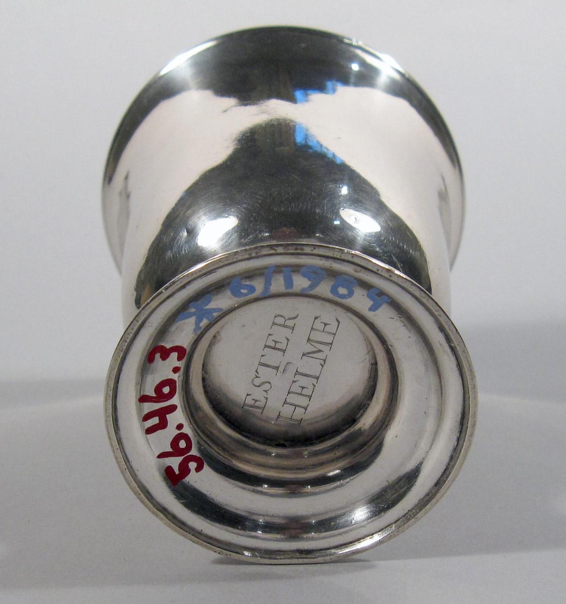 1956.0046.003 Silver Beaker underside