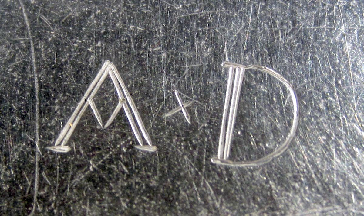 1956.0046.004 Silver Bowl engraving
