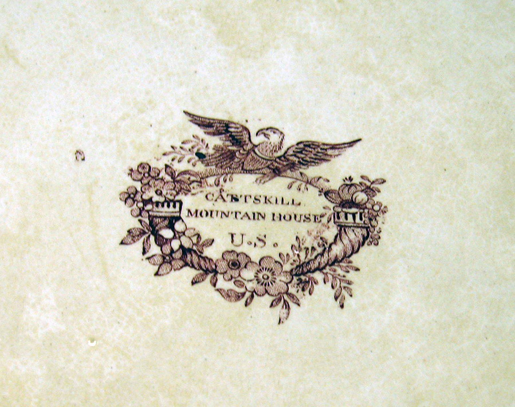 1956.0046.035 Adams earthenware plate, detail