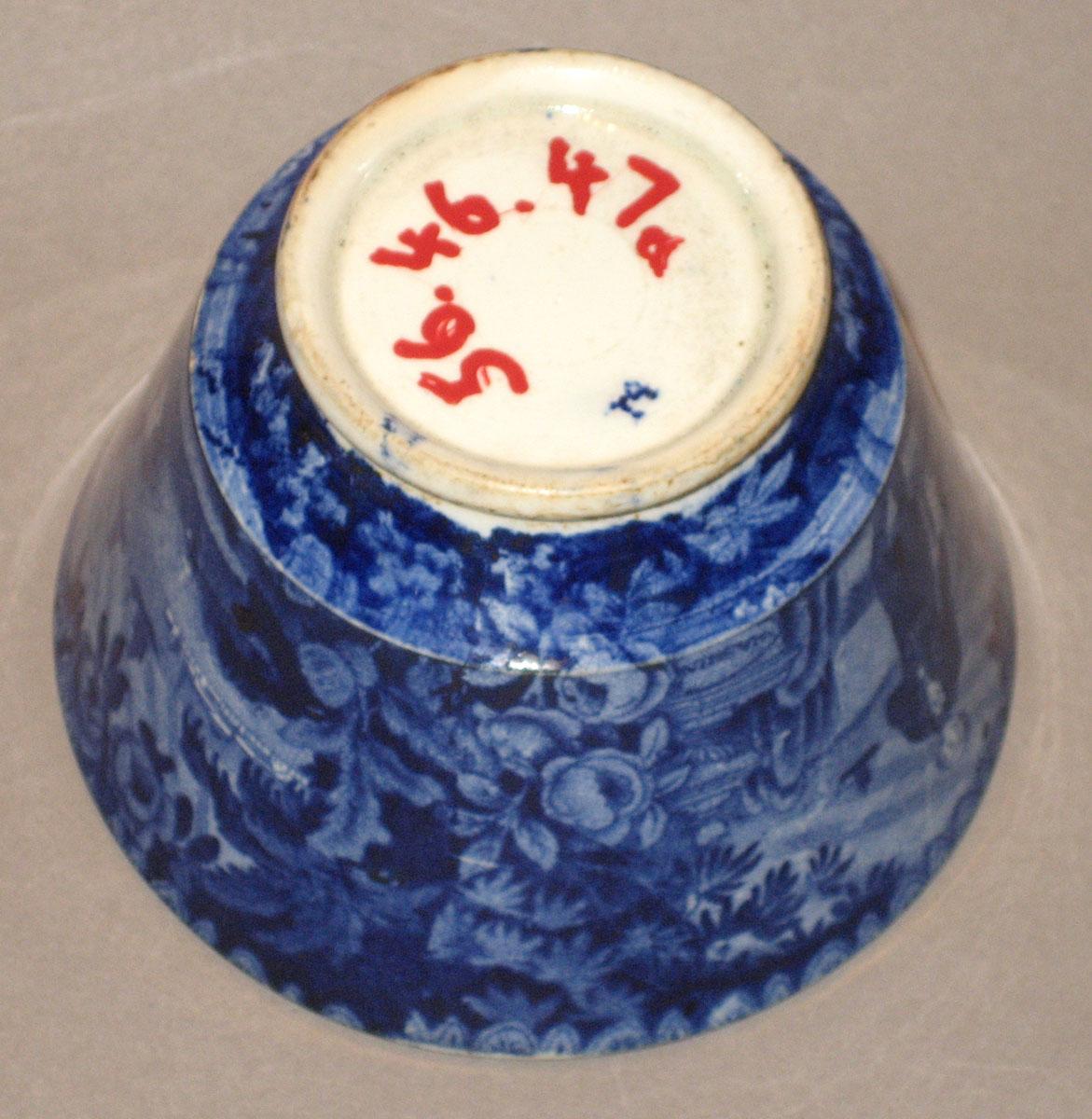 1956.0046.047 A Cup, Washington Standing at Tomb, Scroll in Hand (bottom)