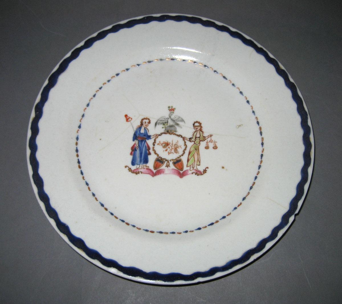 1956.0046.053 Porcelain Plate