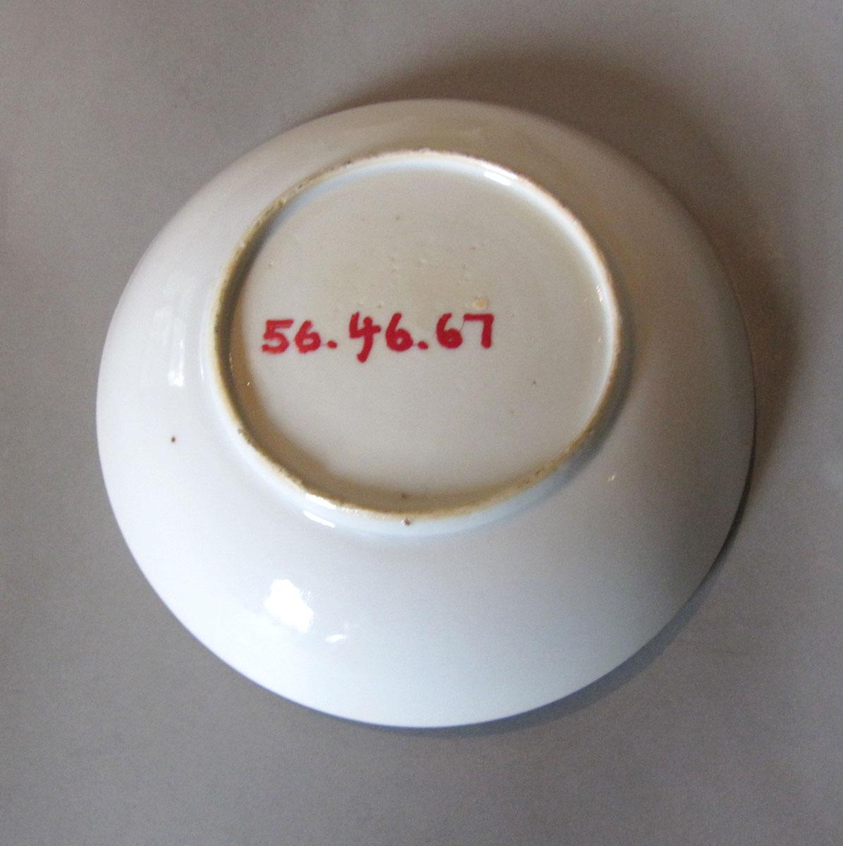 1956.0046.067 Porcelain saucer