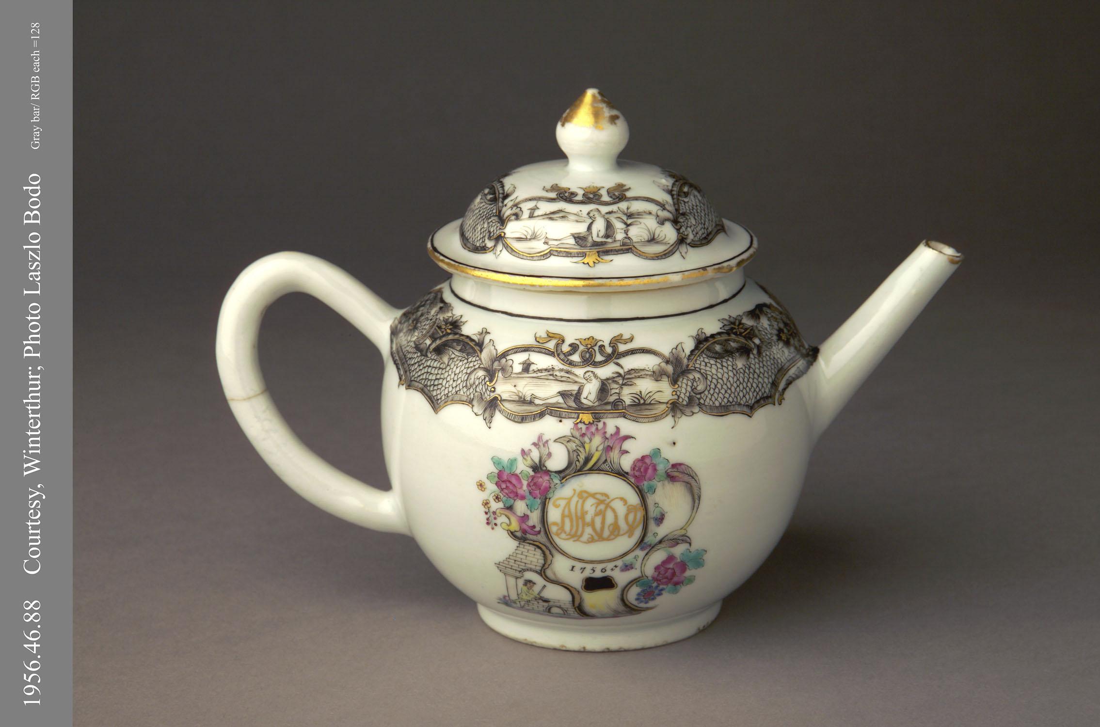 1956.0046.088 A, B Teapot