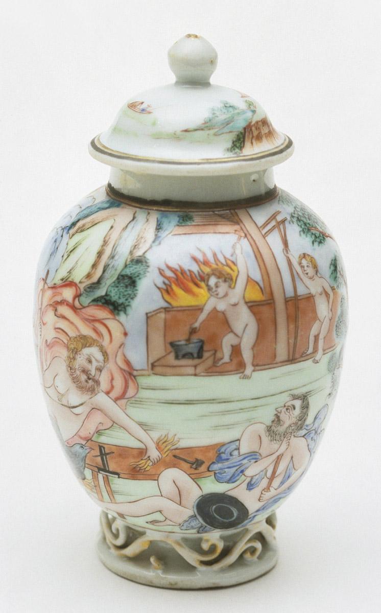 1956.0046.102 A, B Tea canister