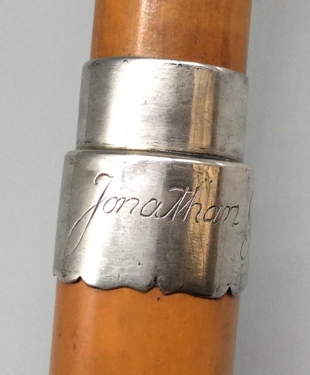 1956.0055.003 Walking stick, detail3