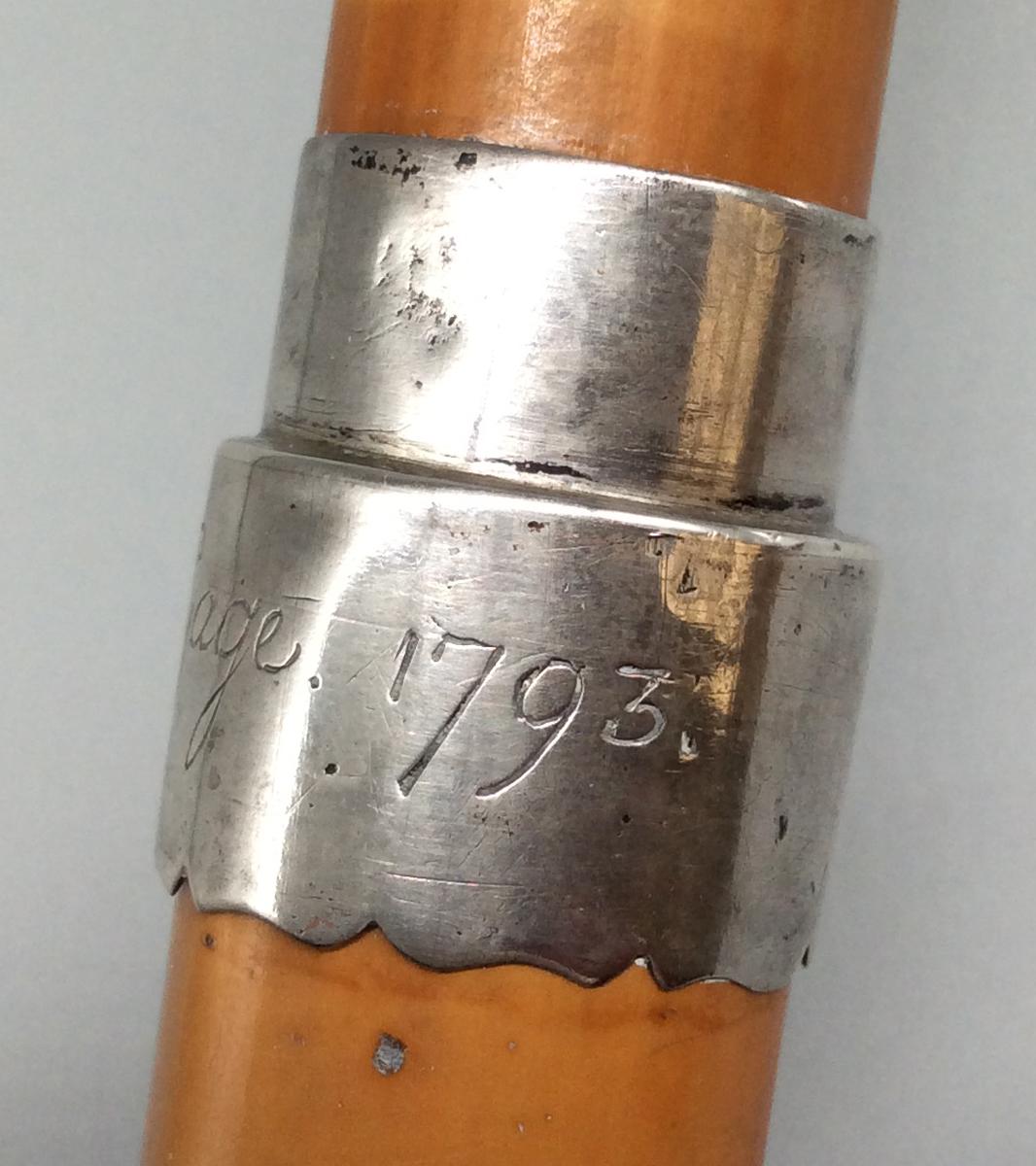 1956.0055.003 Walking stick, detail5