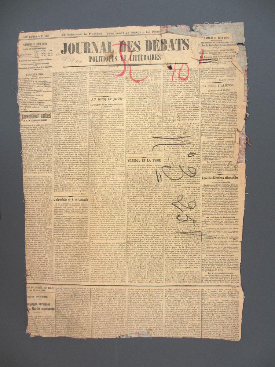 1956.0056.024 textile fragment, printed, reverse