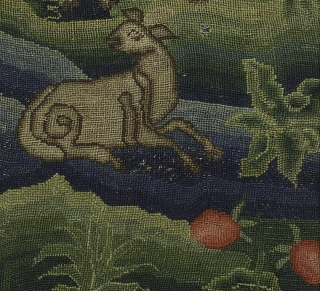 1956.0062 Needlework Picture, Detail 10