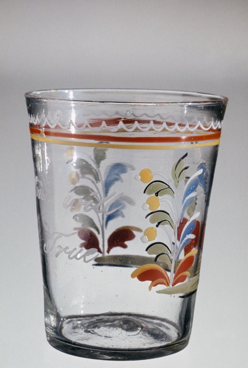 1956.0071 Glass tumbler or beaker (view 3)