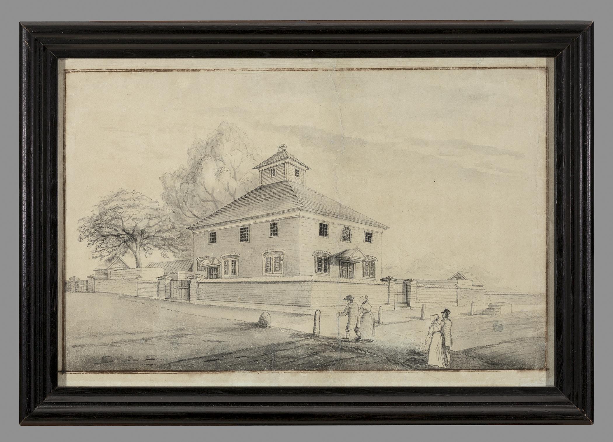 1956.0080.002 Drawing, 1965.0506 Frame, view 1