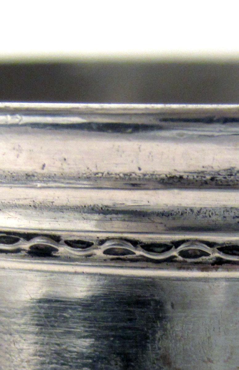 1956.0084 Silver Tankard detail decoration 2