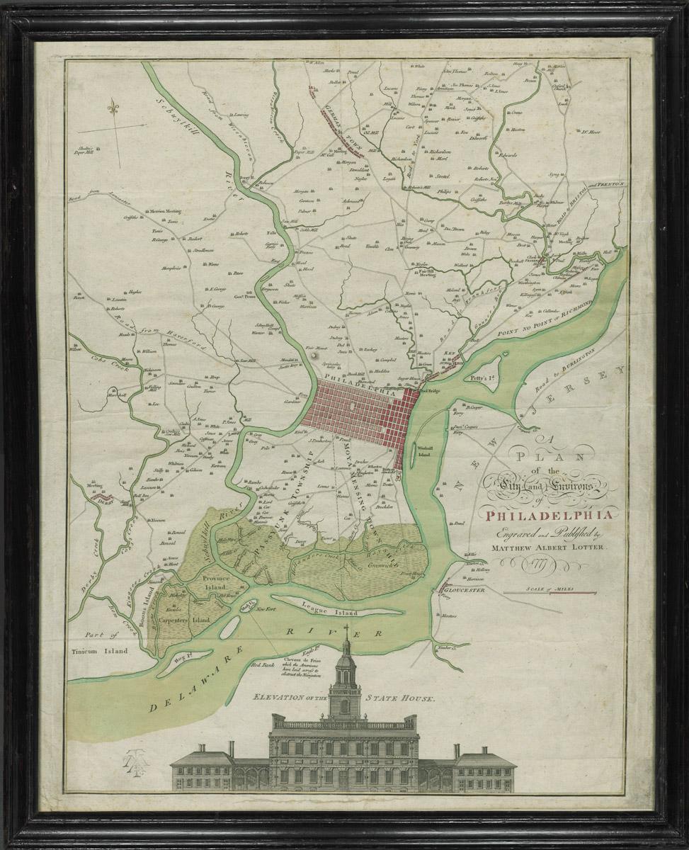 1956.0503 A Map, B Frame