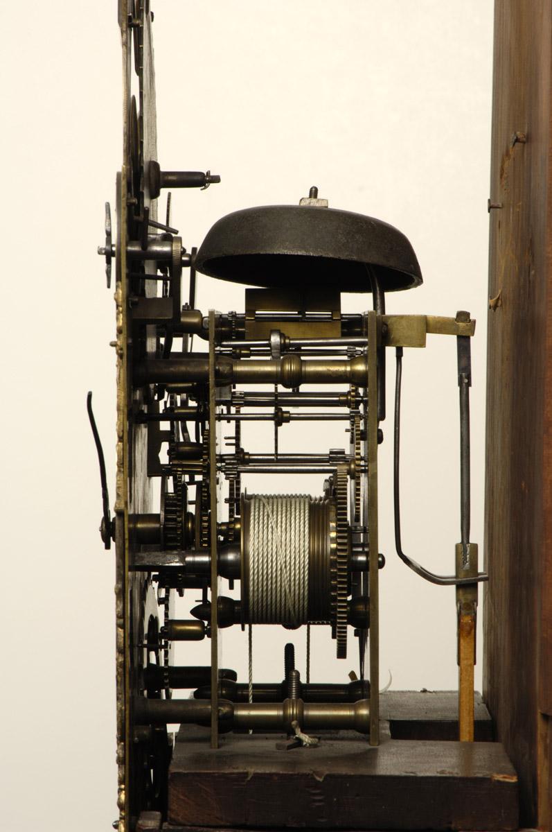 1951.0028 Clock, Tall clock (detail 1)