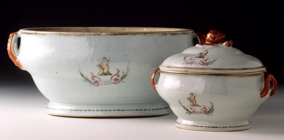 1956.0550.002 A, B Tureen, .003 Tureen