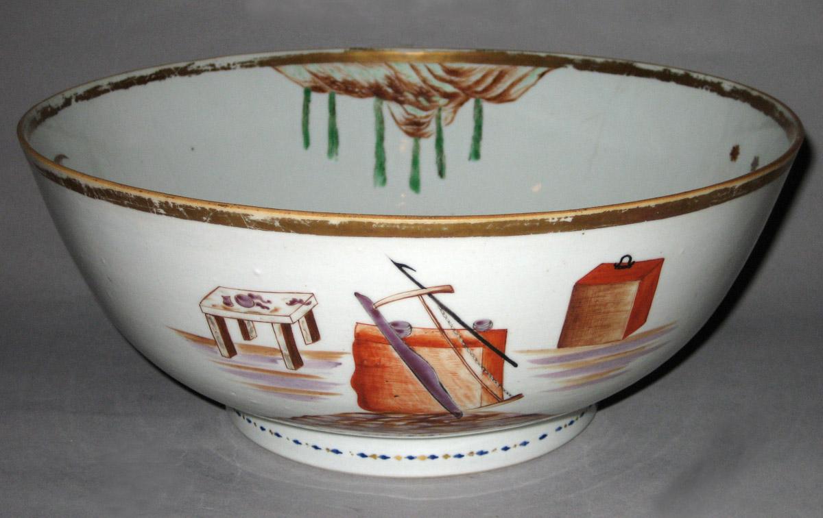 1956.0555 Punch bowl