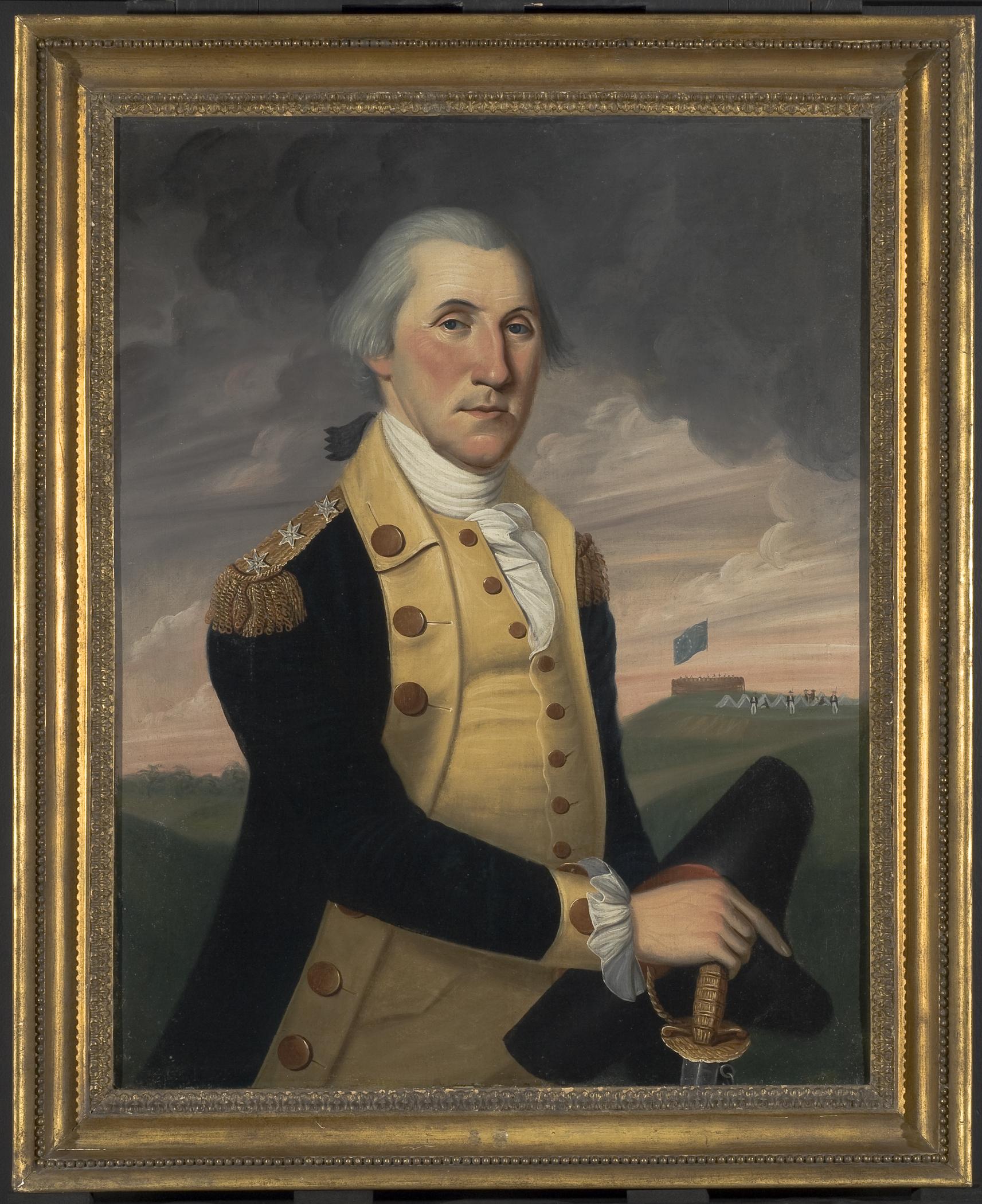1956.0562 A Painting, B Frame, crop