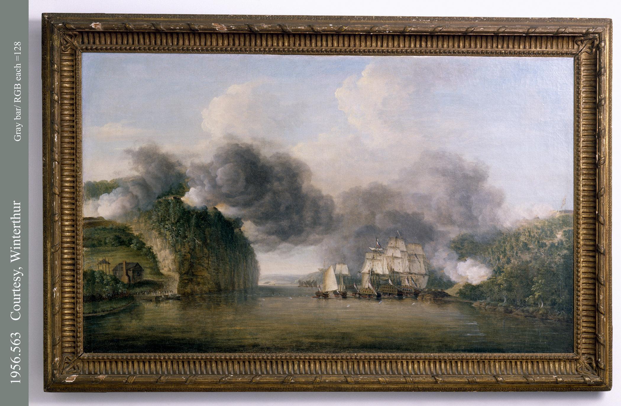 1956.0563 Painting and Frame