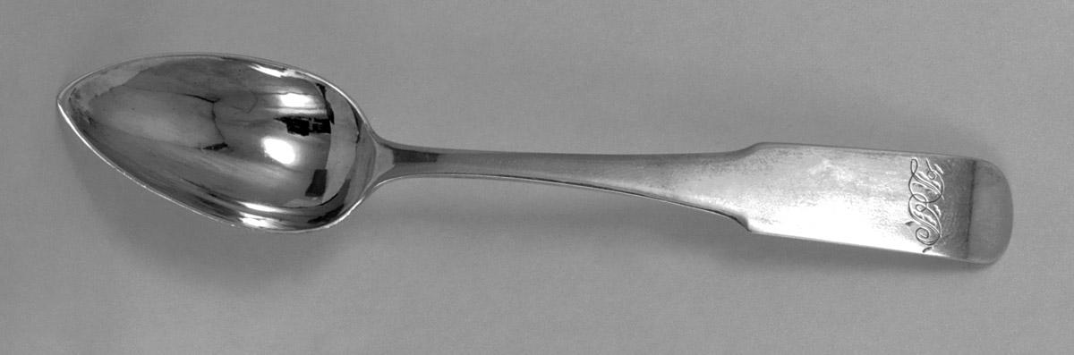 1956.0582.002 Spoon, upper surface, B+W