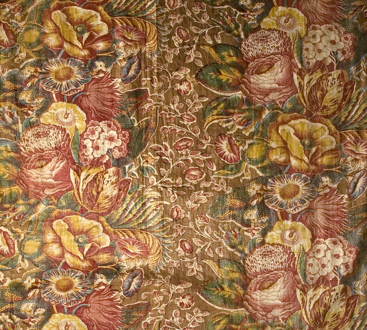 T253 textile, printed design repeat