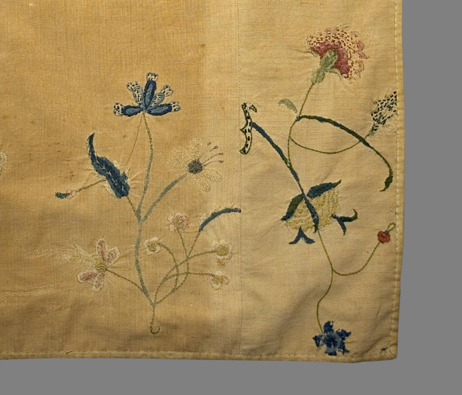 1956.0599.003 Bed Hanging, Side Curtain, Edge Detail