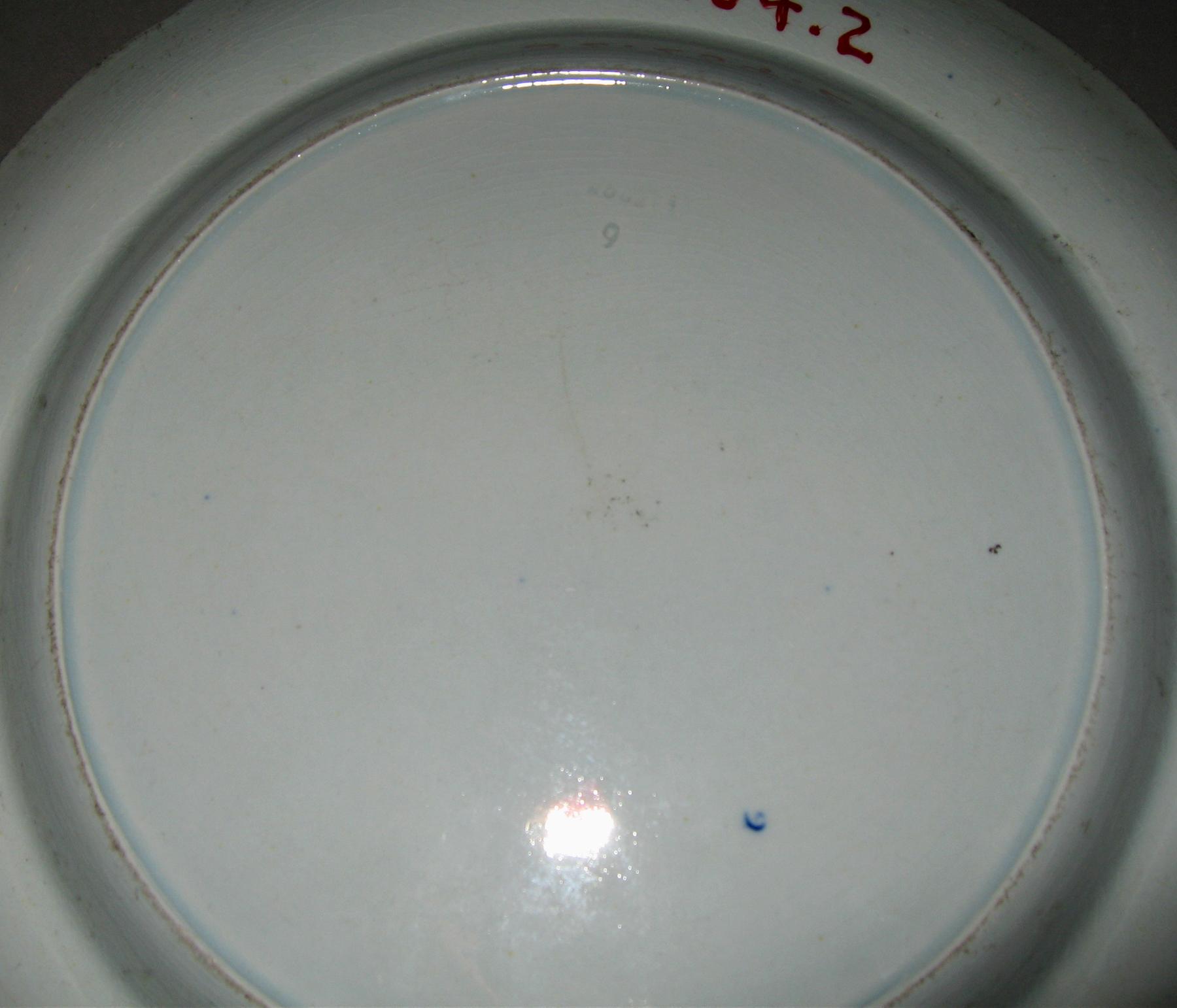 1952.0204.002 Plate (marks)