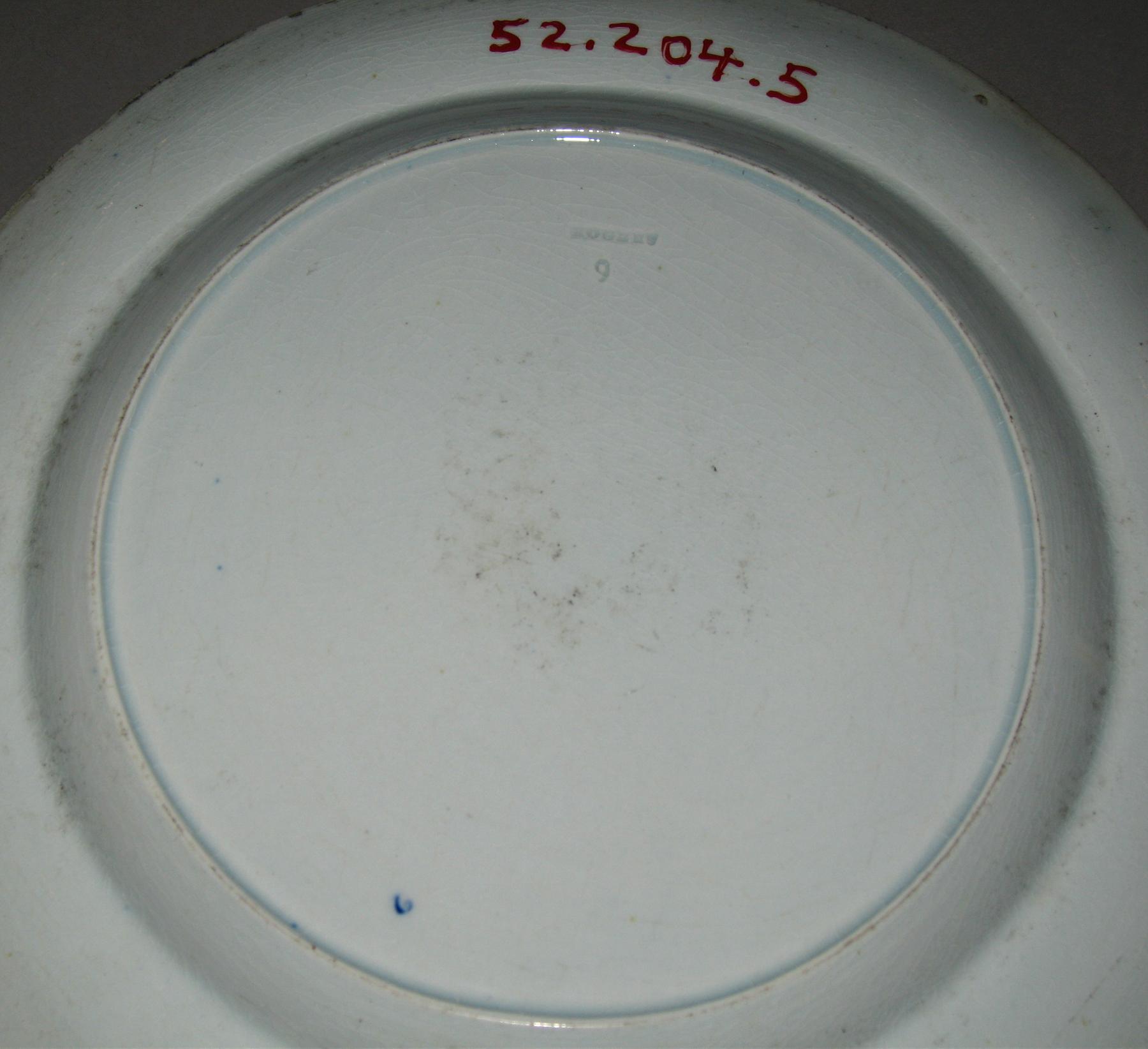 1952.0204.005 Plate (mark)