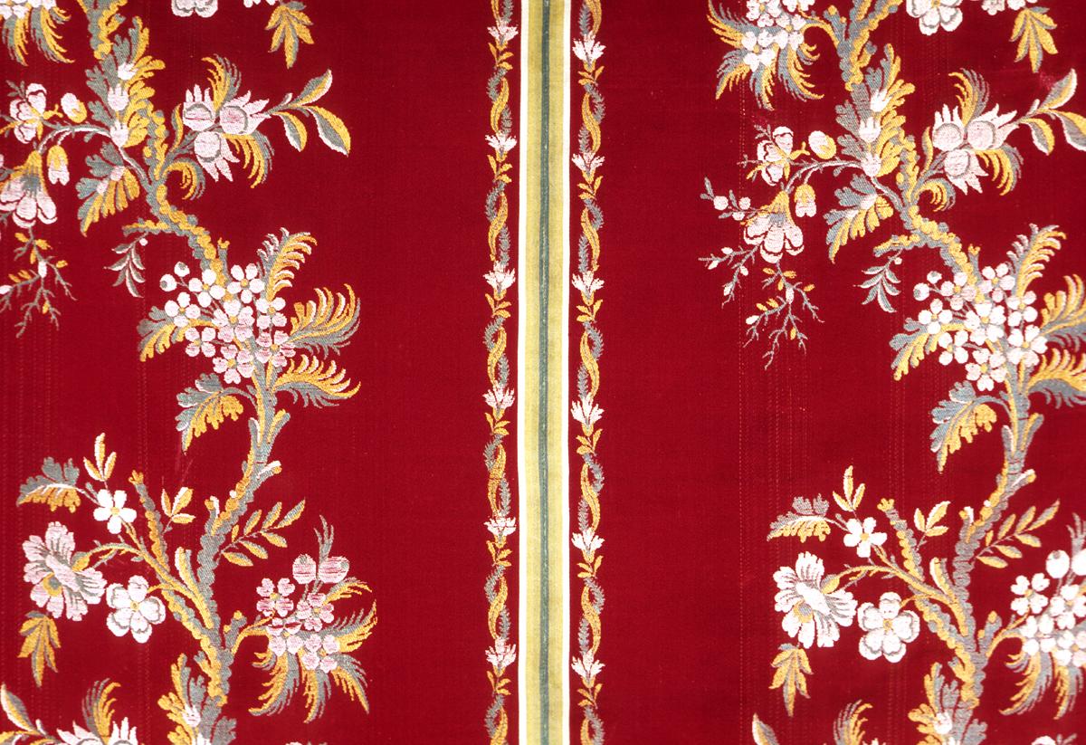 1956.0606 Window Hanging, Pattern Detail