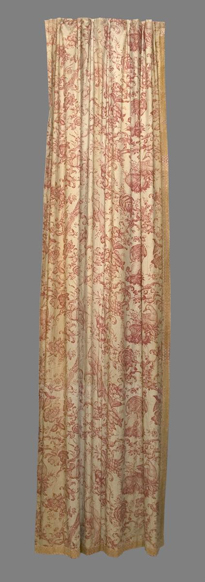 1956.0610.001 A Window Hanging, Side Curtain