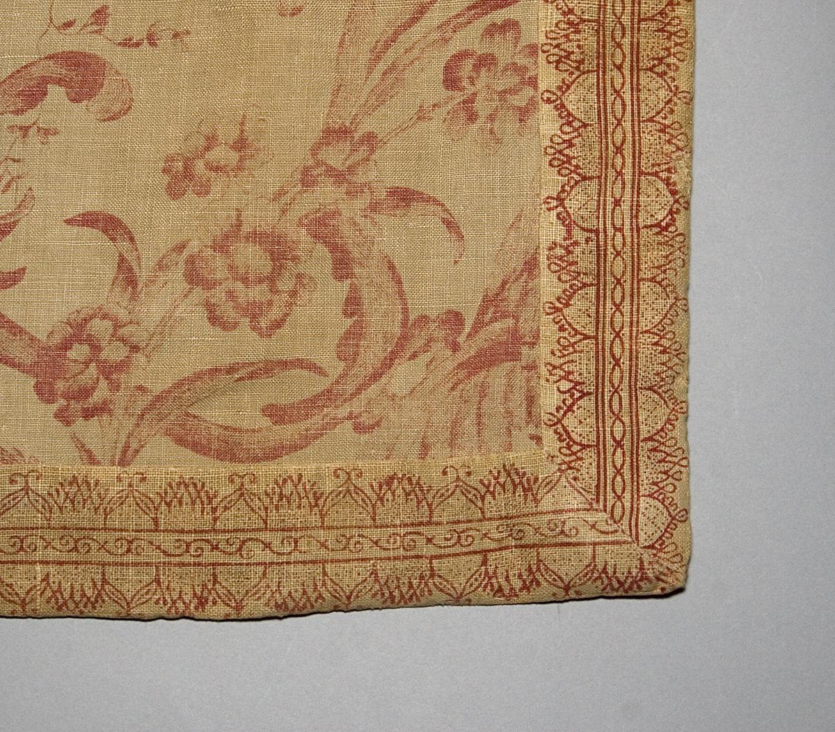 1956.0610.002 A Window Hanging, Side Curtain, Edge Detail