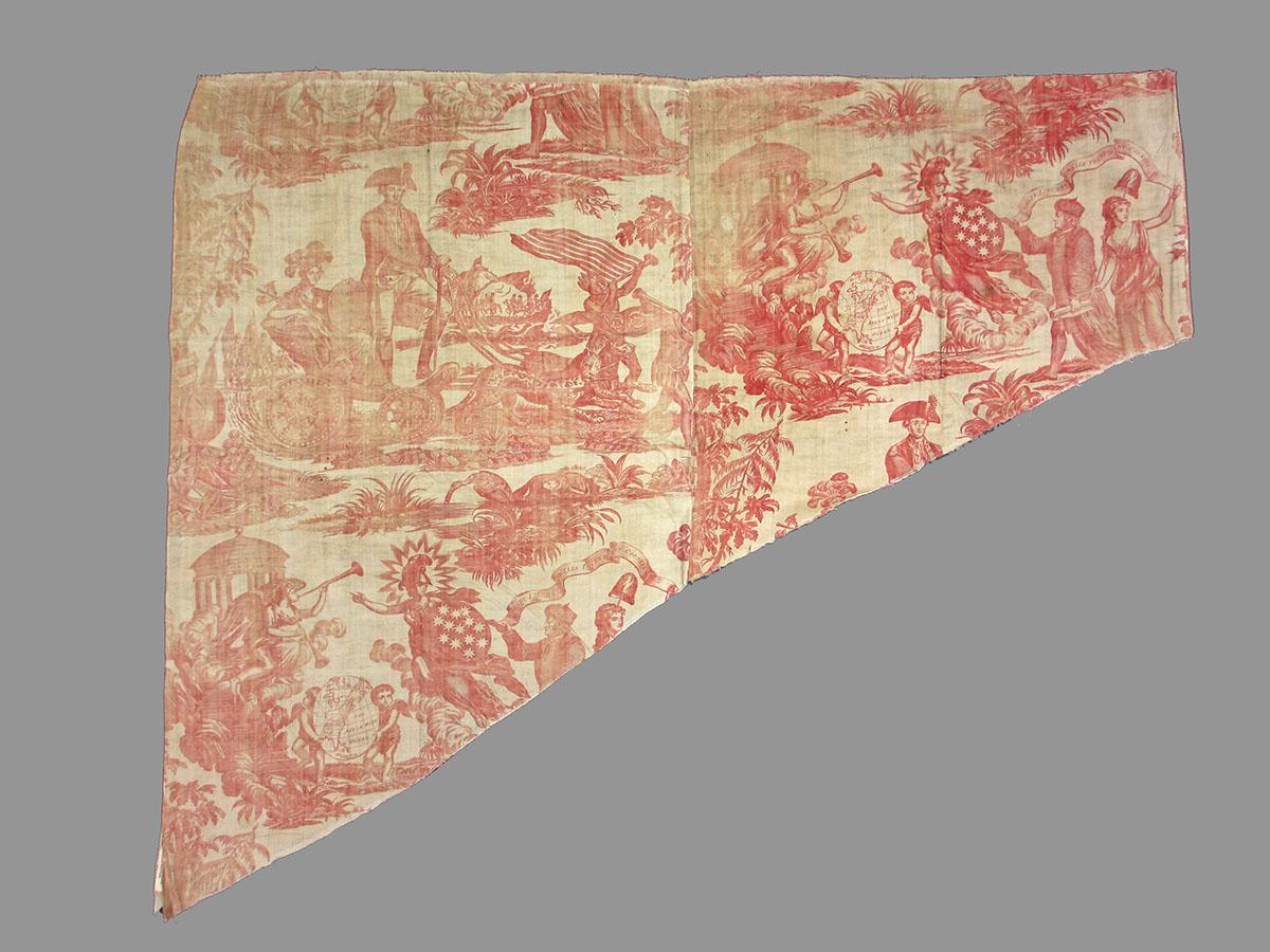 1956.0613.001 A Textile, printed obverse