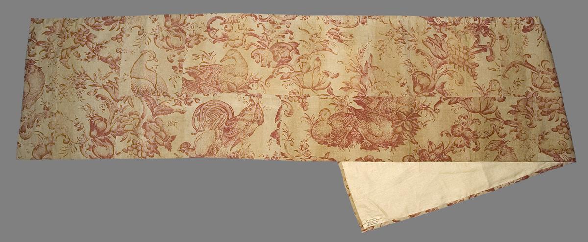 1956.0614.005 Bed Hanging, Valance