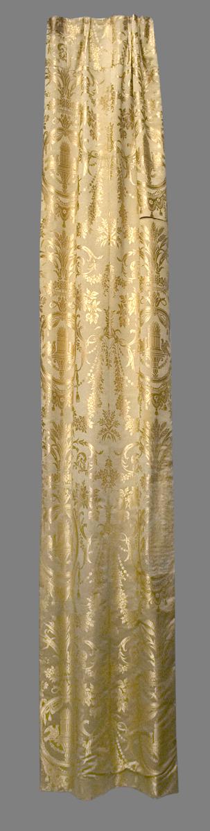 1956.0616.001 B Window Hanging, Side Curtain