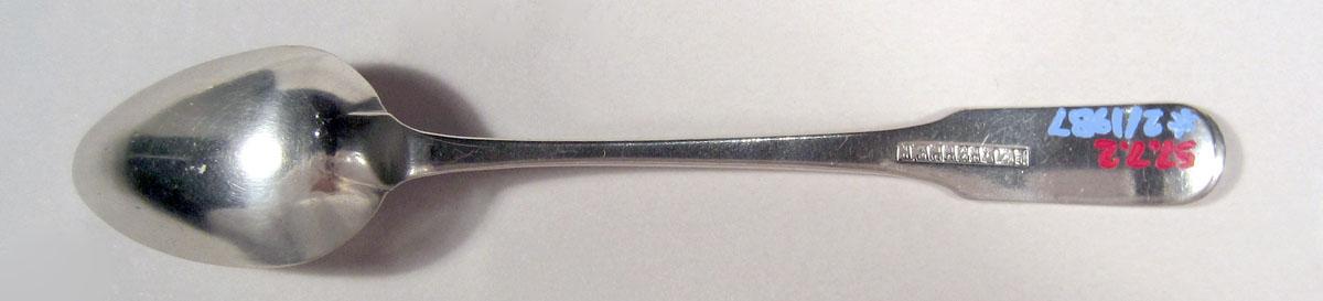 1957.0007.002 Silver Spoon underside