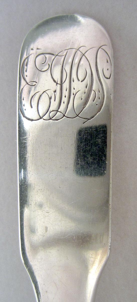 1957.0007.003 Silver Spoon engraving