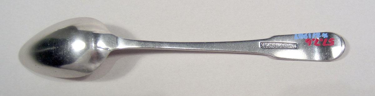 1957.0007.006 Silver Spoon underside