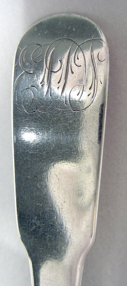1957.0007.006 Silver Spoon engraving
