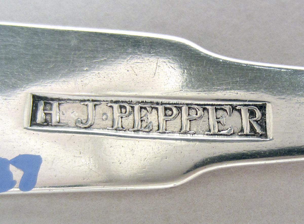1957.0007.006 Silver Spoon mark