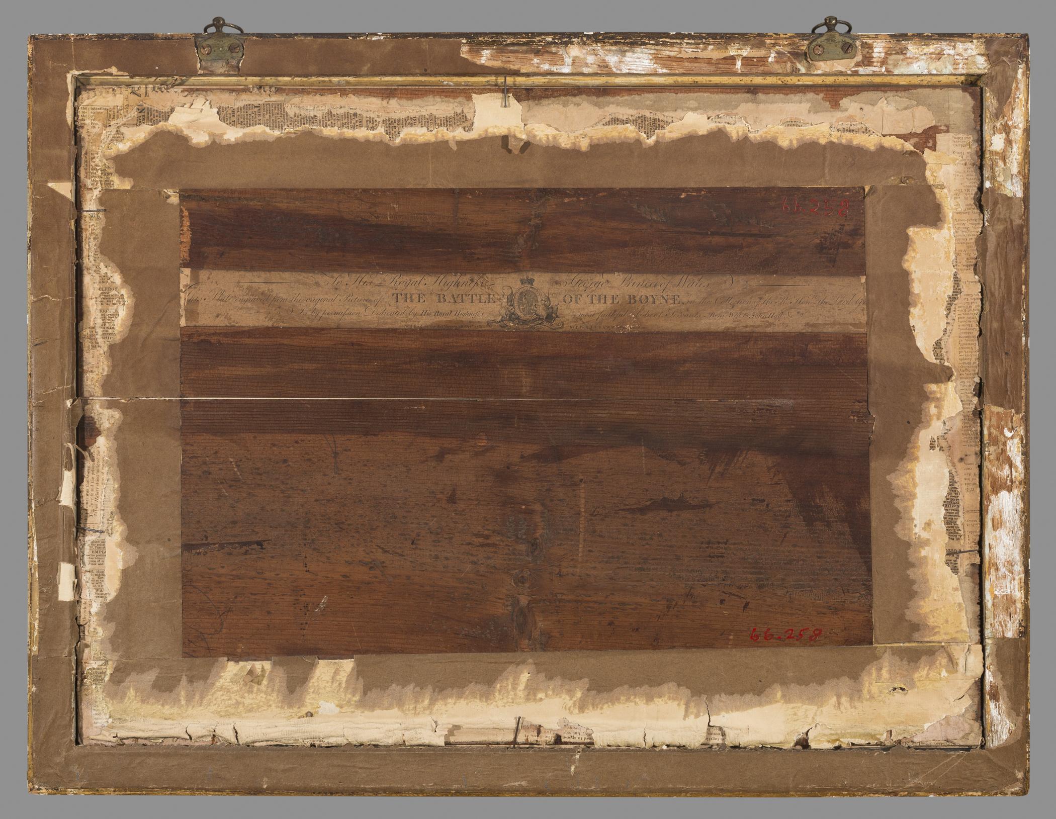 1966.0258 B Frame, reverse