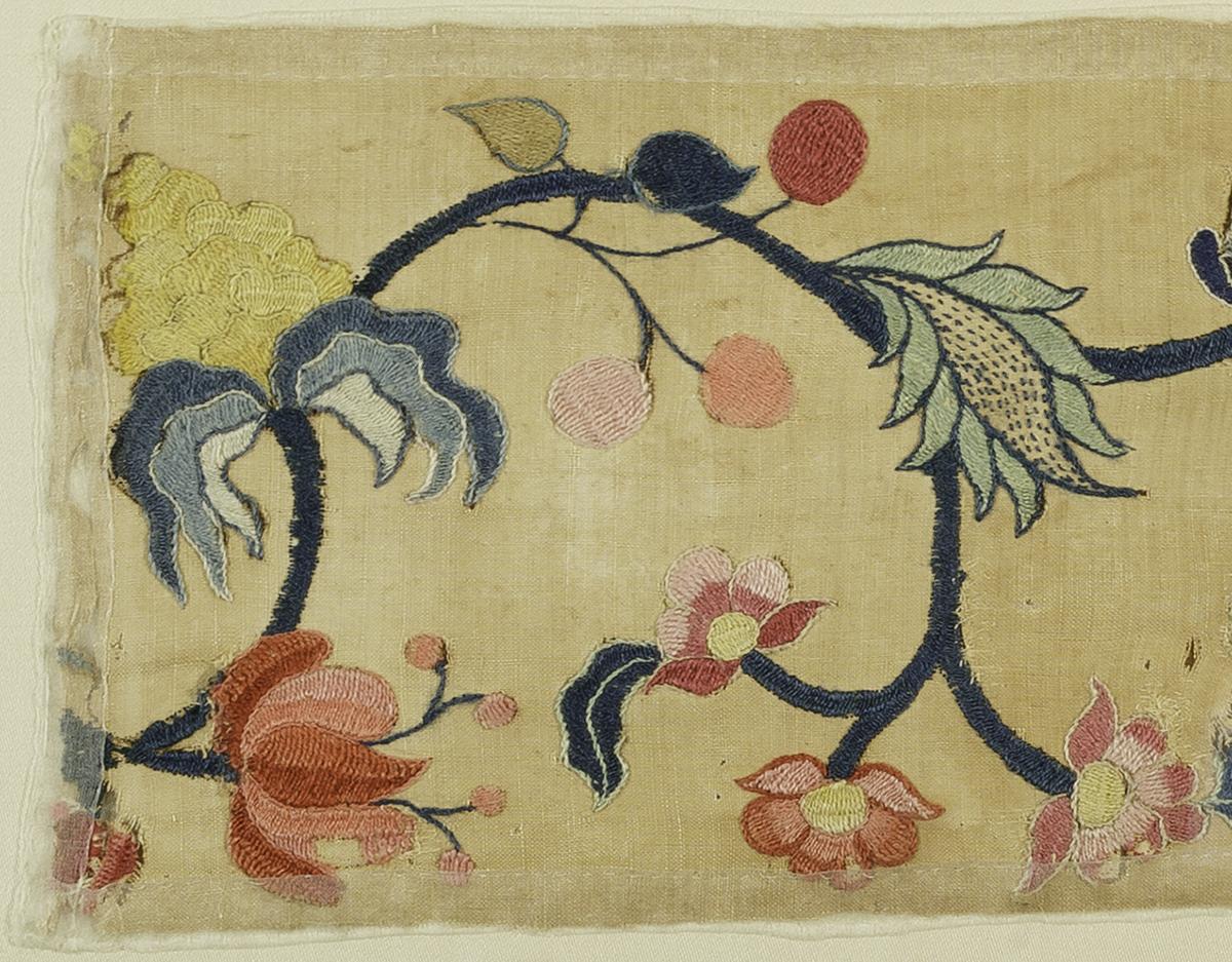1966.0262 Needlework Picture, Detail