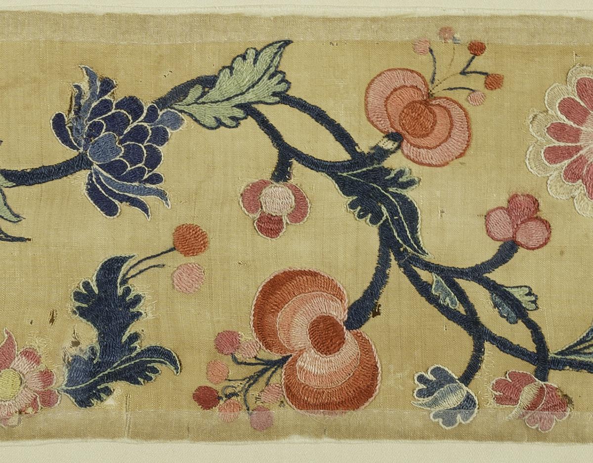 1966.0262 Needlework Picture, Detail 2