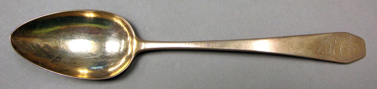 1966.0265 Silver Spoon upper surface
