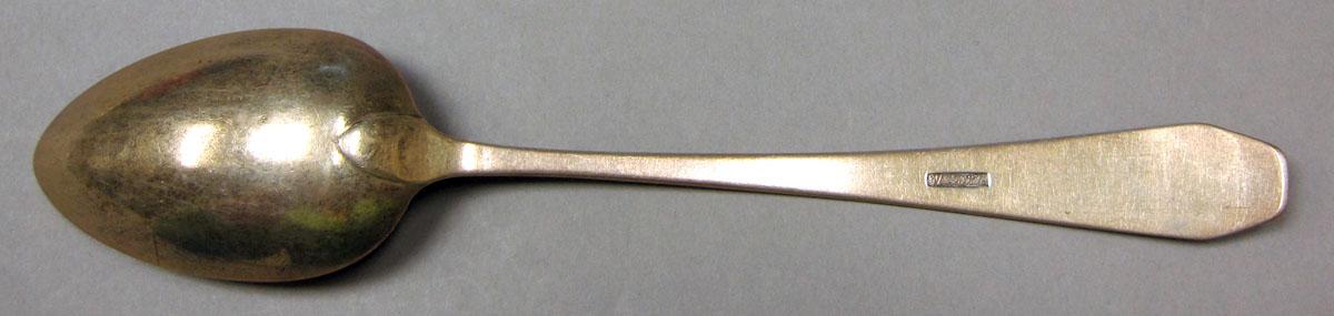 1966.0265 Silver Spoon underside