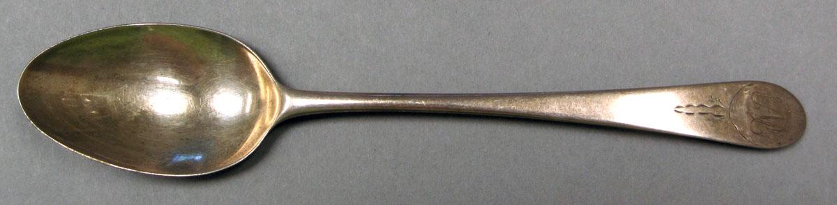 1966.0266 Silver Spoon upper surface