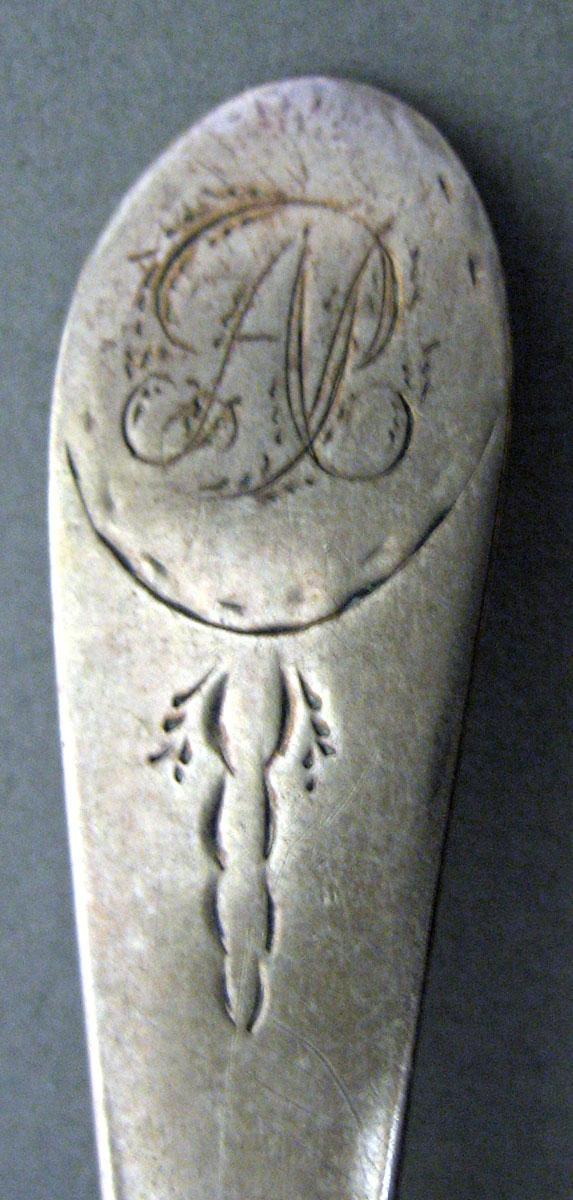 1966.0266 Silver Spoon engraving
