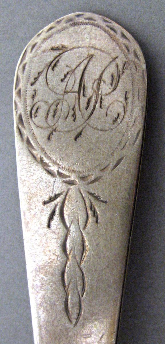 1966.0267 Silver Spoon engraving