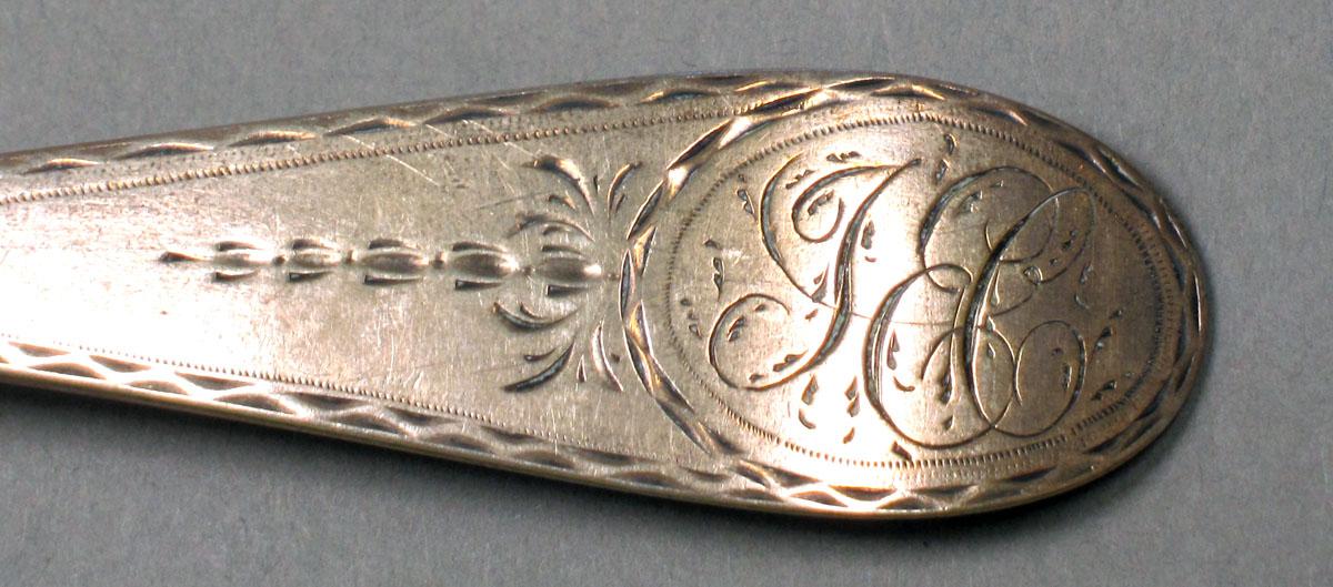 1966.0268 Silver Spoon engraving