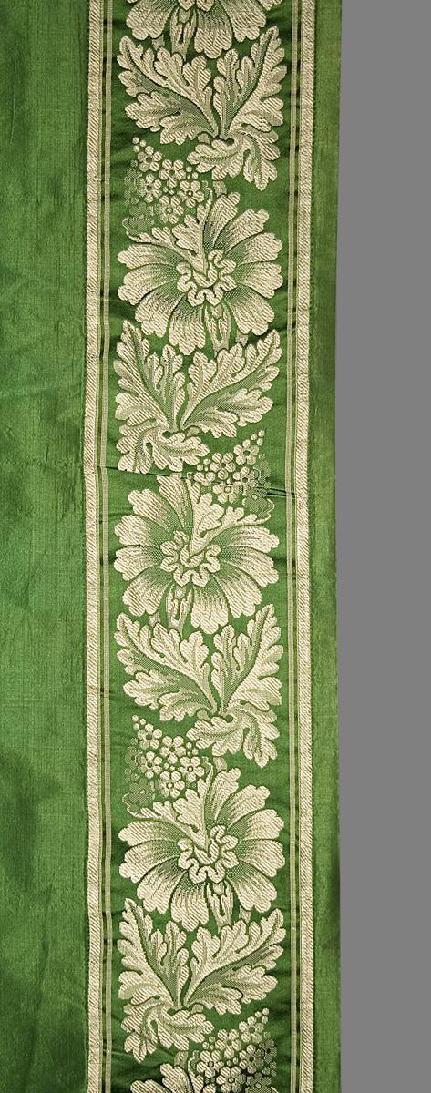 1966.0300.002 Window Hanging, Curtain, Border Detail