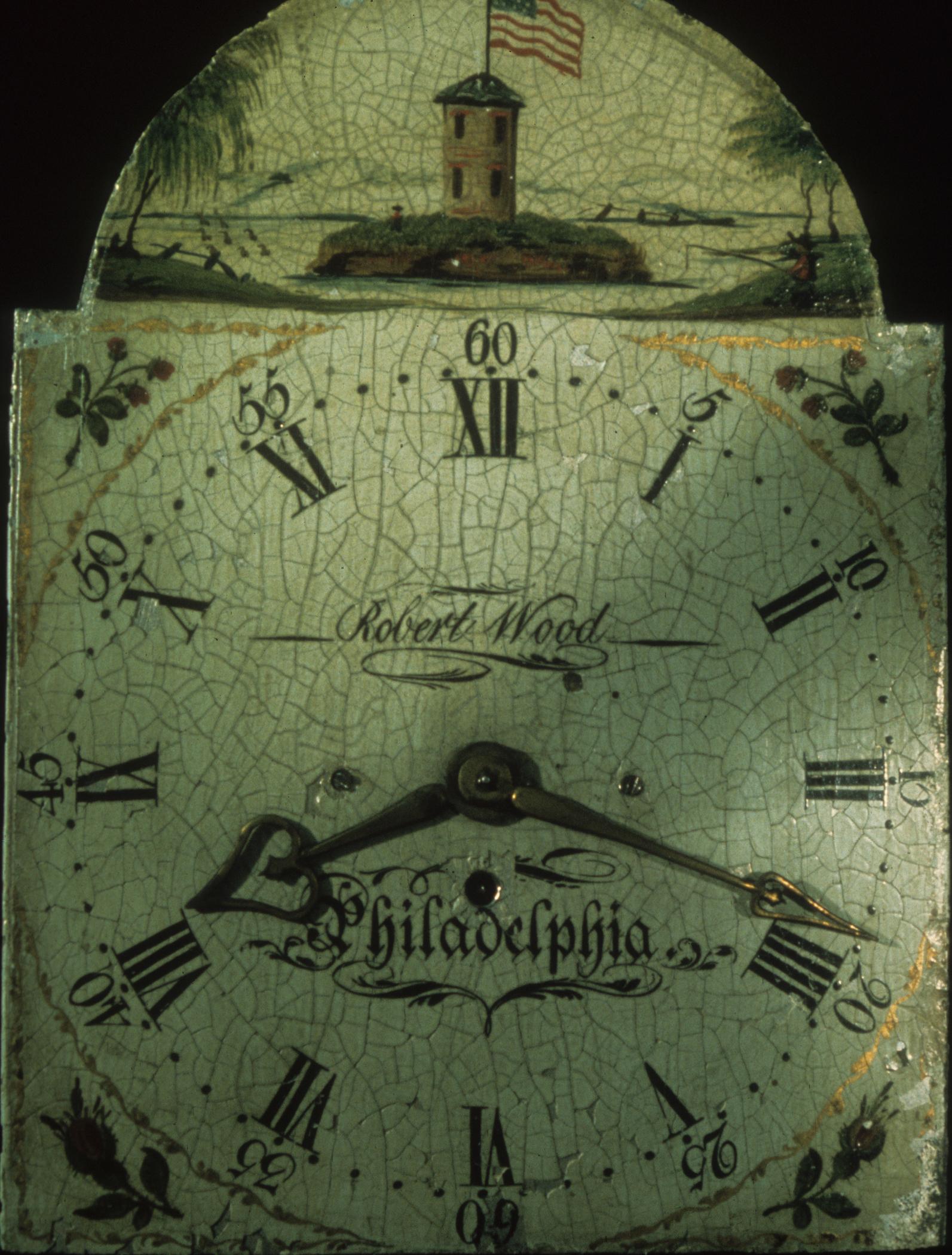 1966.0511 Clock, Detail 2